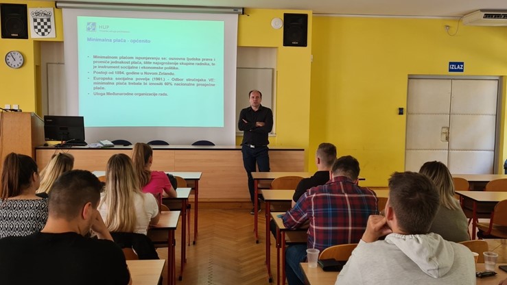 Održano predavanje studentima Ekonomskog fakulteta u Osijeku