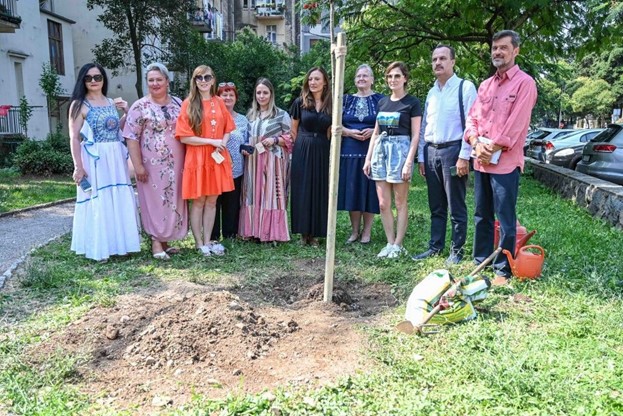 Delegacija poslovnih žena Ukrajine s HUP-om u Rijeci posadila stabla prijateljstva i suradnje